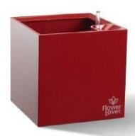 Розумний вазон Cubico Flower Lover 33 см червоний глянсовий 41118090