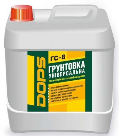 Грунтовка універсальна DOPS ГС-8 10 л Грунтовка універсальна DOPS ГС-8 10 л