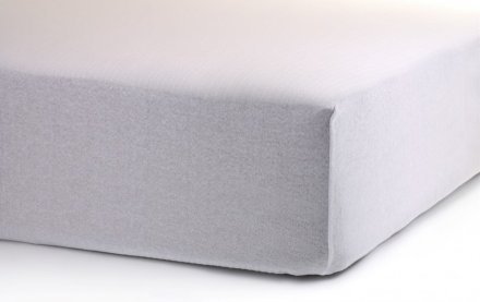 Простирадло на резинці Софт Найт біла трикотаж 140х200 см Простирадло на резинці Софт Найт біла трикотаж 140х200 см