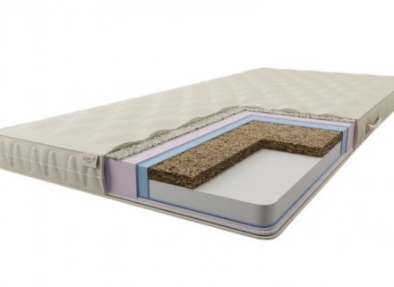 Топпер Eko Cocos 2в1 110х190х6 см Топпер Eko Cocos 2в1 110х190х6 см