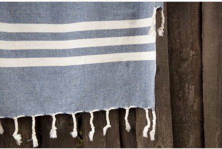 Плед-накидка Ege Denim синій 120х165 см 2000022087605 Плед-накидка Ege Denim синій 120х165 см 2000022087605