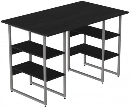 Комп'ютерний стіл Ferrum-decor Карен 75x140x60 сірий ДСП Сосна Кембра 16мм (FRD-102432)