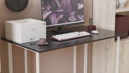 Комп'ютерний стіл Ferrum-decor Ханна 75x140x70 білий ДСП Сосна Кембра 16мм (FRD-104044) Комп'ютерний стіл Ferrum-decor Ханна 75x140x70 білий ДСП Сосна Кембра 16мм (FRD-104044)