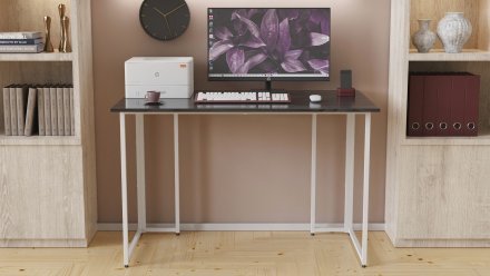 Комп'ютерний стіл Ferrum-decor Ханна 75x140x70 білий ДСП Сосна Кембра 16мм (FRD-104044) Комп'ютерний стіл Ferrum-decor Ханна 75x140x70 білий ДСП Сосна Кембра 16мм (FRD-104044)