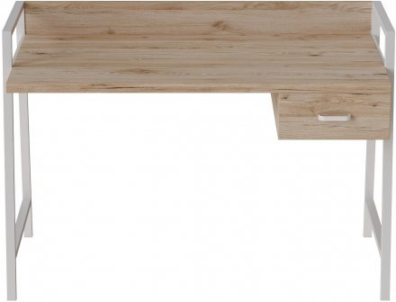Письмовий стіл Ferrum-decor 750x1000x600 Білий метал ДСП Дуб Сан-Марино 32 мм (FRD-103437) Письмовий стіл Ferrum-decor 750x1000x600 Білий метал ДСП Дуб Сан-Марино 32 мм (FRD-103437)