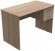 Стіл комп'ютерний Вінсент Ferrum-decor 750x1100x600 ДСП Дуб Сонома 16 мм (FRD-104791)