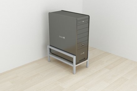Підставка для системного блоку Ferrum-decor Нікі 21x24x45 Сірий ДСП Сан-Марино 16мм (FRD-105299) Підставка для системного блоку Ferrum-decor Нікі 21x24x45 Сірий ДСП Сан-Марино 16мм (FRD-105299)