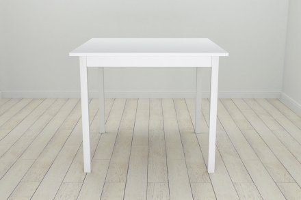 Стіл кухонний Ferrum-decor Дієго 75x80x80 Білий ДСП Біле 16мм (FRD-106302) Стіл кухонний Ferrum-decor Дієго 75x80x80 Білий ДСП Біле 16мм (FRD-106302)