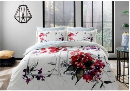 Постільна білизна сатин Digital Nerva lila v01 ліловий євро svt-2000022297011 Постільна білизна сатин Digital Nerva lila v01 ліловий євро svt-2000022297011