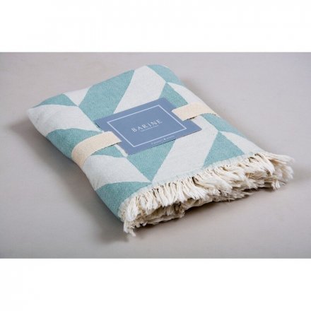 Плед-накидка 130х180 см см Fishbone throw sage Плед-накидка 130х180 см см Fishbone throw sage