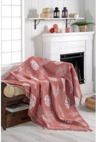 Плед-накидка Monstera 170х220 см kiremit цегляний svt-2000022282314 Плед-накидка Monstera 170х220 см kiremit цегляний svt-2000022282314