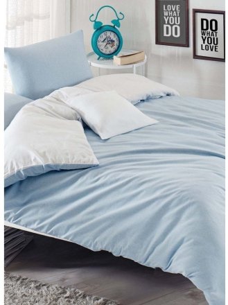 Постільна білизна Paint Mix A.Mavi-Beyaz ранфорс євро 2000022189279 Постільна білизна Paint Mix A.Mavi-Beyaz ранфорс євро 2000022189279