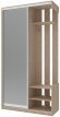 Передпокій з дзеркалом Doros City One Door 110х45х210 см Дуб cонома (DRS-011306)