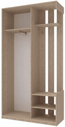 Передпокій з дзеркалом Doros City One Door 110х45х210 см Дуб cонома (DRS-011306) Передпокій з дзеркалом Doros City One Door 110х45х210 см Дуб cонома (DRS-011306)
