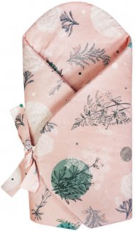 Плед-конверт на виписку Rose Garden lullalove-8269