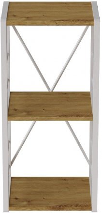 Етажерка 3/34 Ferrum-decor Серії Конект 73x34x28 білий ДСП Дуб Артизан 16мм (FRD-104297) Етажерка 3/34 Ferrum-decor Серії Конект 73x34x28 білий ДСП Дуб Артизан 16мм (FRD-104297)