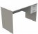 Стіл комп'ютерний Вінсент Ferrum-decor 750x1200x600 ДСП Біле 16 мм (FRD-104794)