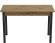 Стіл кухонний Ferrum-decor Беніта 75x120x60 Чорний ДСП Дуб Артизан 16мм (FRD-105691)