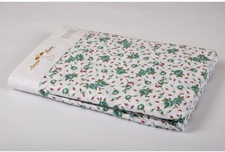 Підковдра Laura 200х220 см бірюзовий євро Підковдра Laura 200х220 см бірюзовий євро