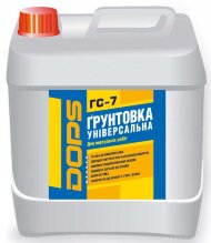 Ґрунтовка універсальна для внутрішніх робіт 5 л DOPS ГС-7 Ґрунтовка універсальна для внутрішніх робіт 5 л DOPS ГС-7