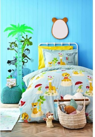 Постільна білизна Loro sari 2020-2 блакитний ранфорс піке підліткова svt-2000022246002 Постільна білизна Loro sari 2020-2 блакитний ранфорс піке підліткова svt-2000022246002