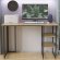 Письмовий стіл Ferrum-decor Кевін 75x100x60 чорний ДСП Дуб Сонома 16мм (FRD-103792)