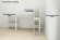 Етажерка 3/34 Ferrum-decor Серії Конект 73x34x28 білий ДСП Дуб Сонома 16мм (FRD-104298)