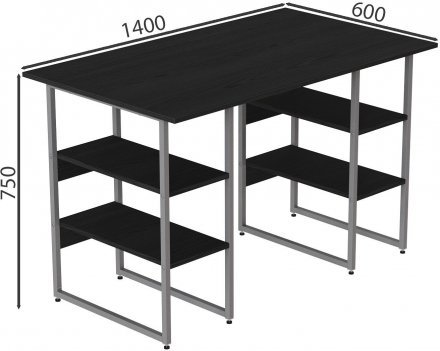 Комп'ютерний стіл Ferrum-decor Карен 75x140x60 сірий ДСП Сосна Кембра 32мм (FRD-102437) Комп'ютерний стіл Ferrum-decor Карен 75x140x60 сірий ДСП Сосна Кембра 32мм (FRD-102437)