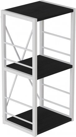 Етажерка 3/34 Ferrum-decor Серії Конект 73x34x28 білий ДСП Сосна Кембра 16мм (FRD-104300)