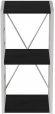Етажерка 3/34 Ferrum-decor Серії Конект 73x34x28 білий ДСП Сосна Кембра 16мм (FRD-104300)