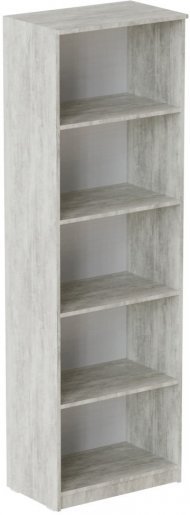 Шафа Анжело Ferrum-decor на 5 полиць 1900x600x380 ДСП Бетон 16 мм (FRD-104976) Шафа Анжело Ferrum-decor на 5 полиць 1900x600x380 ДСП Бетон 16 мм (FRD-104976)