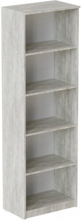 Шафа Анжело Ferrum-decor на 5 полиць 1900x600x380 ДСП Бетон 16 мм (FRD-104976) Шафа Анжело Ferrum-decor на 5 полиць 1900x600x380 ДСП Бетон 16 мм (FRD-104976)