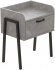 Тумба модульна Ferrum-decor Бетті 540x450x320 метал Чорний ДСП Бетон 16 мм (FRD-105497)