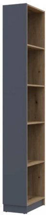 Етажерка до шафи Doros Дейл Графіт/Дуб Евок 52х28х220 DRS-011732 (41516119) Етажерка до шафи Doros Дейл Графіт/Дуб Евок 52х28х220 DRS-011732 (41516119)