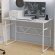Письмовий стіл Ferrum-decor Раян 75x140x60 білий ДСП Біле 16мм (FRD-101141)