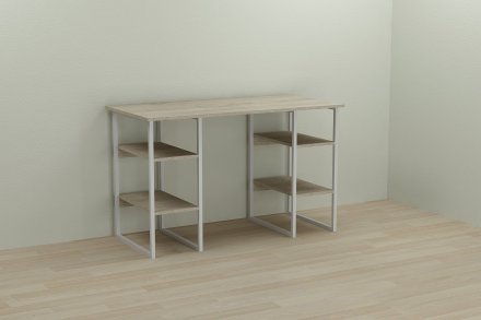 Письмовий стіл Ferrum-decor Тім 75x120x60 білий ДСП Дуб Сонома 16мм (FRD-102296) Письмовий стіл Ferrum-decor Тім 75x120x60 білий ДСП Дуб Сонома 16мм (FRD-102296)