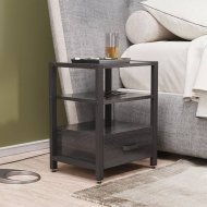 Тумба універсальна Ferrum-decor Вів'єн 1/1 50x41x40 чорний ДСП Сосна Кембра 16мм (FRD-104144) Тумба універсальна Ferrum-decor Вів'єн 1/1 50x41x40 чорний ДСП Сосна Кембра 16мм (FRD-104144)