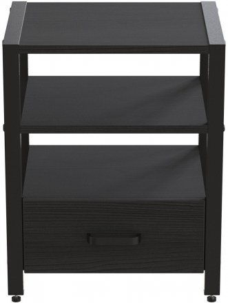 Тумба універсальна Ferrum-decor Вів'єн 1/1 50x41x40 чорний ДСП Сосна Кембра 16мм (FRD-104144) Тумба універсальна Ferrum-decor Вів'єн 1/1 50x41x40 чорний ДСП Сосна Кембра 16мм (FRD-104144)