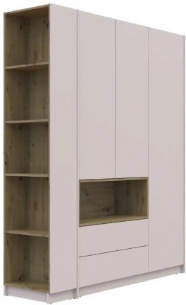 Етажерка до шафи Doros Дейл Кашемір/Дуб Артизан 52х28х220 DRS-011733 (41516118) Етажерка до шафи Doros Дейл Кашемір/Дуб Артизан 52х28х220 DRS-011733 (41516118)