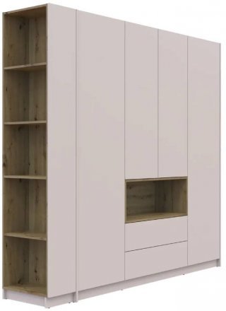Етажерка до шафи Doros Дейл Кашемір/Дуб Артизан 52х28х220 DRS-011733 (41516118) Етажерка до шафи Doros Дейл Кашемір/Дуб Артизан 52х28х220 DRS-011733 (41516118)