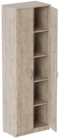 Шафа Анжело Ferrum-decor на 5 полиць 2 двері 1900x600x380 ДСП Дуб Сан-Марино 16 мм (FRD-104978) Шафа Анжело Ferrum-decor на 5 полиць 2 двері 1900x600x380 ДСП Дуб Сан-Марино 16 мм (FRD-104978)