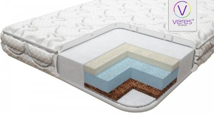 Матрац підлітковий Memory+ 80х160х14 см 53.22.02