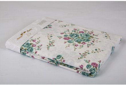 Підковдра Linda 200х220 см бірюзовий євро Підковдра Linda 200х220 см бірюзовий євро