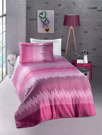 КПБ Ранфорс Енерджі фуксія 160х220/1х50х70 КПБ Ранфорс Енерджі фуксія 160х220/1х50х70