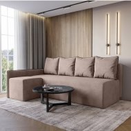 Кутовий диван ортопедичний iSmart MORRO Maxi єврокнижка 205x149 см (матрац Pocket spring) бежевий Laura 5 (ISM-051354) Кутовий диван ортопедичний iSmart MORRO Maxi єврокнижка 205x149 см (матрац Pocket spring) бежевий Laura 5 (ISM-051354)