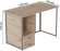 Комп'ютерний стіл Ferrum-decor Отто 75x120x70 сірий ДСП Дуб Сан-Марино 32мм (FRD-101519)