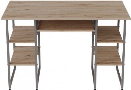 Комп'ютерний стіл Ferrum-decor Тім 75x120x70 сірий ДСП Дуб Сан-Марино 32мм (FRD-101895) Комп'ютерний стіл Ferrum-decor Тім 75x120x70 сірий ДСП Дуб Сан-Марино 32мм (FRD-101895)