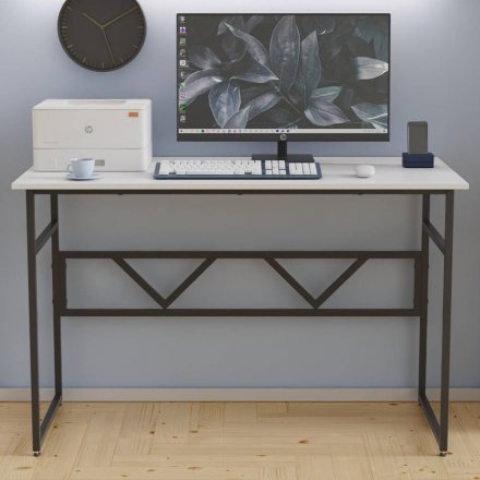 Письмовий стіл Ferrum-decor Раян 75x100x60 чорний ДСП Біле 16мм (FRD-103671) Письмовий стіл Ferrum-decor Раян 75x100x60 чорний ДСП Біле 16мм (FRD-103671)