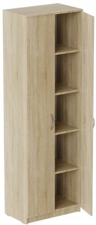Шафа Анжело Ferrum-decor на 5 полиць 2 двері 1900x600x380 ДСП Дуб Сонома 16 мм (FRD-104980)