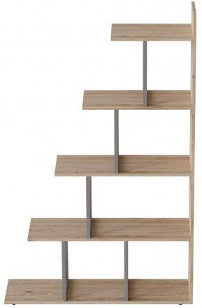 Етажерка Ferrum-decor Стелла 1600x1020x300 Сірий метал ДСП Дуб Сан-Марино (FRD-105492) Етажерка Ferrum-decor Стелла 1600x1020x300 Сірий метал ДСП Дуб Сан-Марино (FRD-105492)
